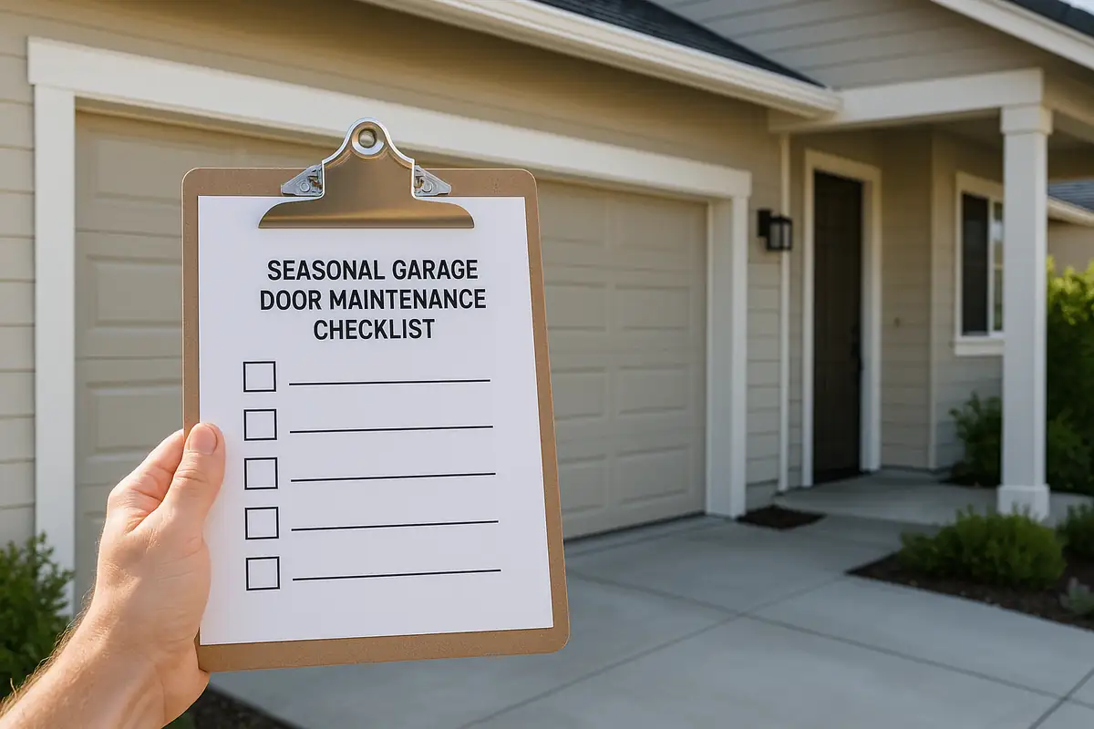 Seasonal Garage Door Maintenance Checklist: Expert Tips from A & A Garage Door Repair in Stockton, CA
