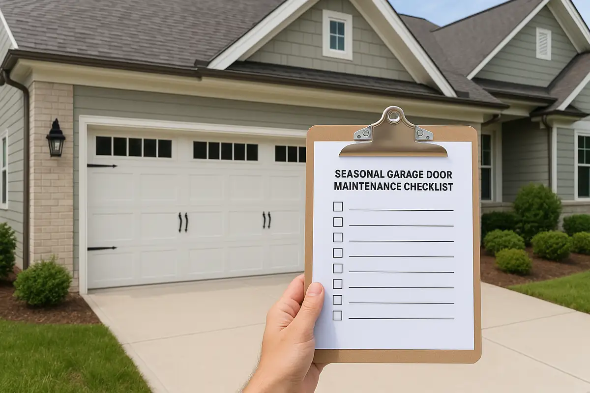 Seasonal Garage Door Maintenance Checklist for Stockton, CA Residents