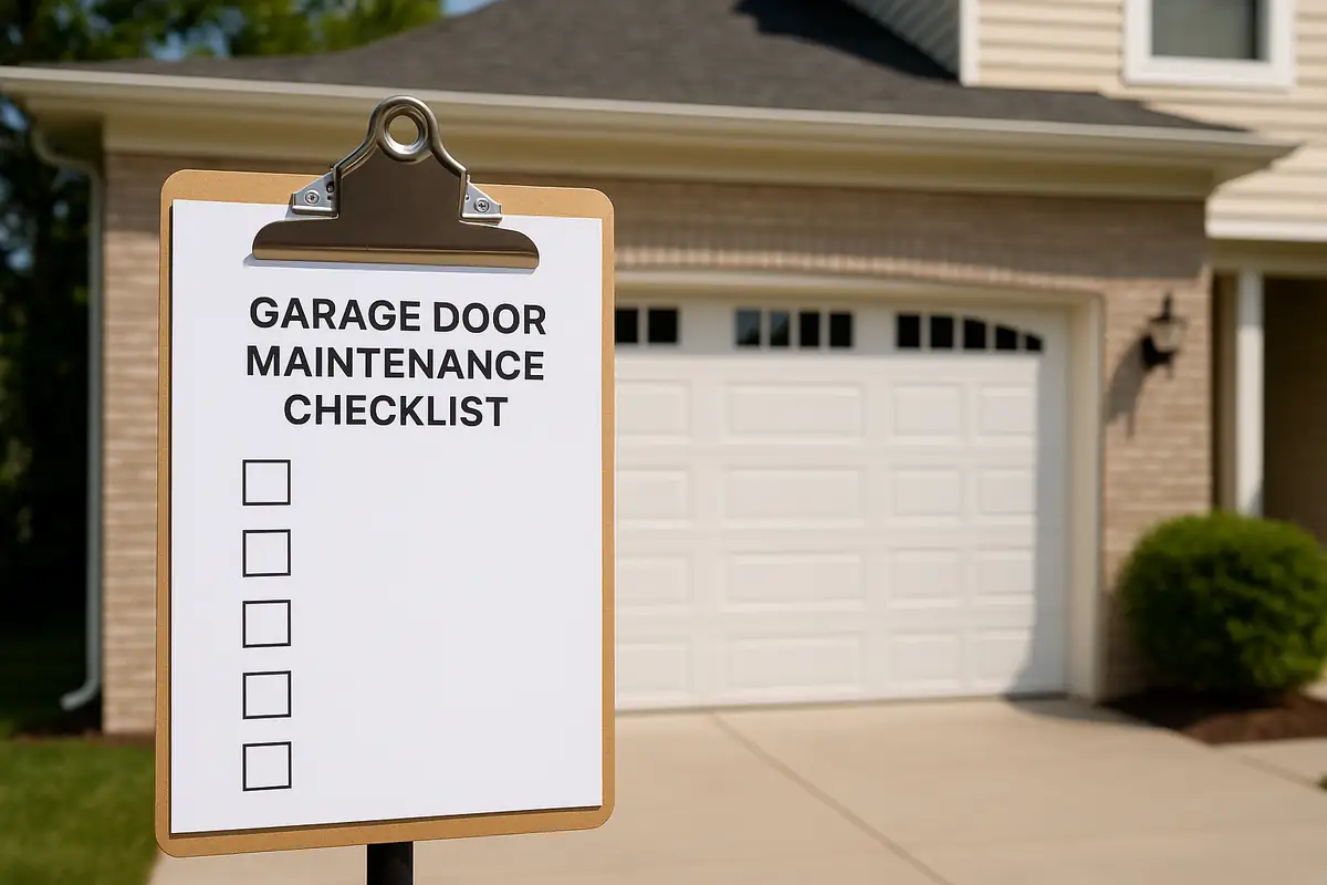 Seasonal Garage Door Maintenance Checklist for Stockton, CA Residents