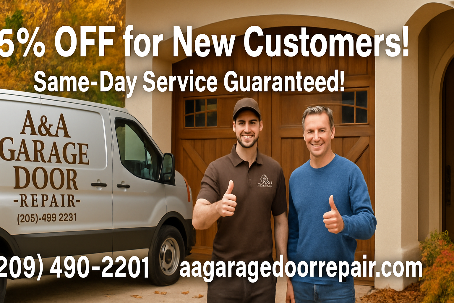 A & A Garage Door Repair Stockton