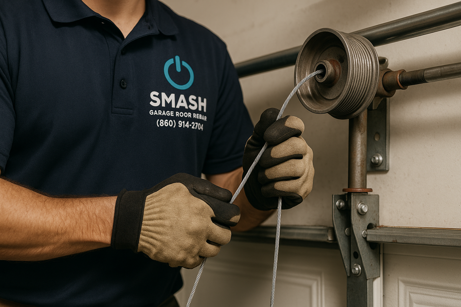 Garage Door Cable Repair in Stockton