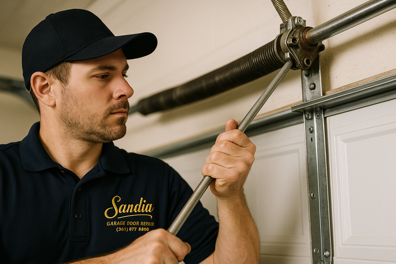 Garage Door Spring Repair in Stockton