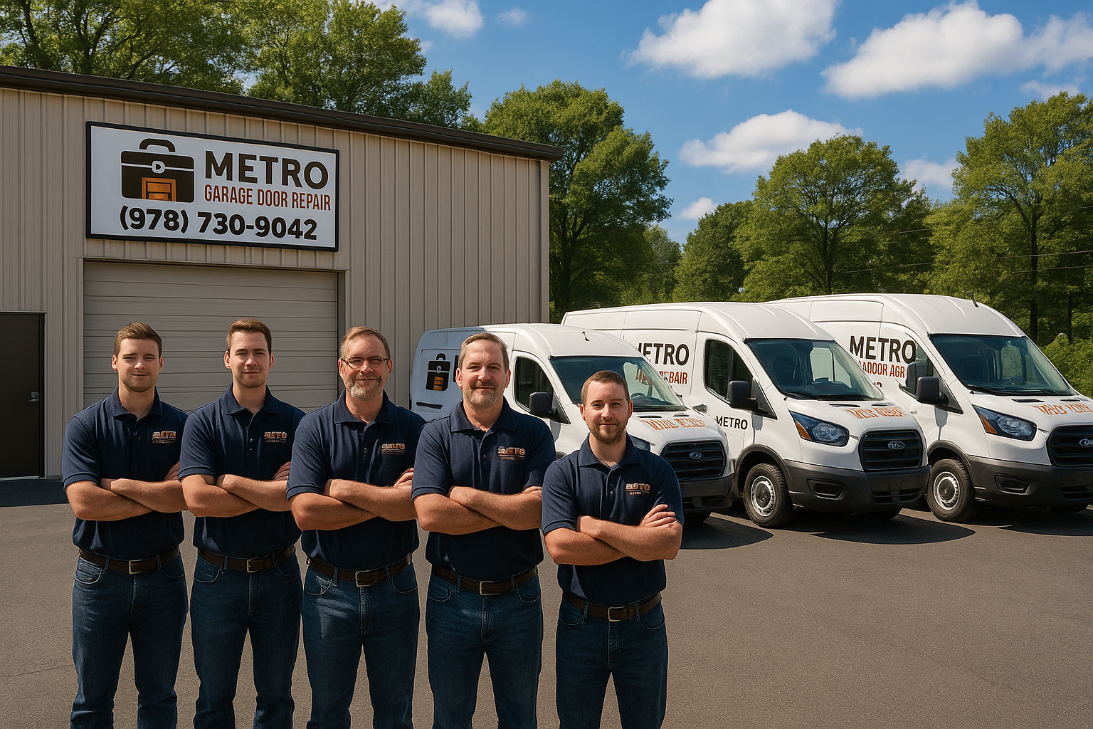 Our professional team at A & A Garage Door Repair
