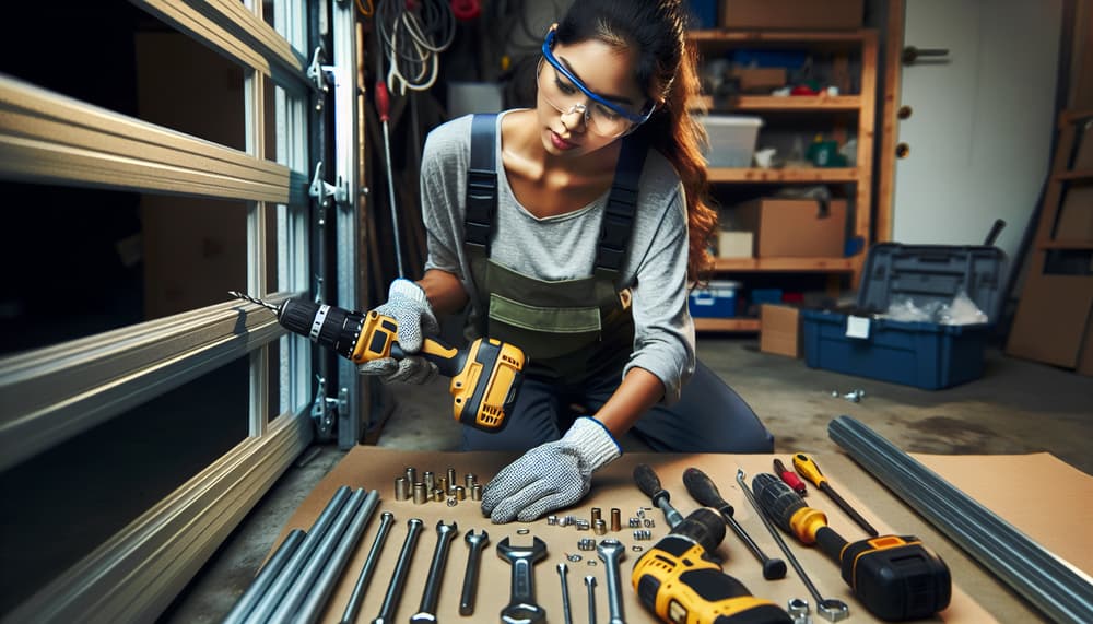 Our professional garage door spring repair process